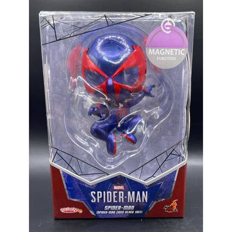 Hot Toys Cosbaby Spider Man 2899 Black Suit Shopee Thailand