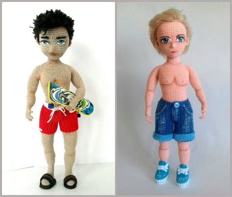 Pdf Man Body Crochet Pattern Crochet Baase Boy Amigurumi Crochet Men Crochet For Boys Crochet