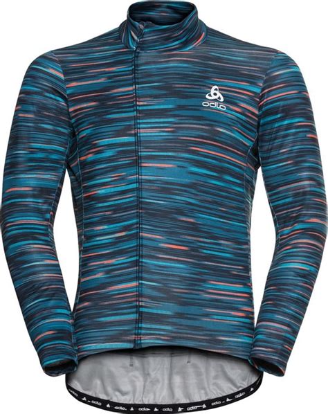 Odlo Mid Layer Full Zip Zeroweight Ceramiwarm Fietsjack Vrouwen