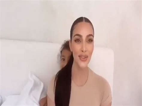 North West Epically Crashes Kim Kardashian S Social Distancing Message