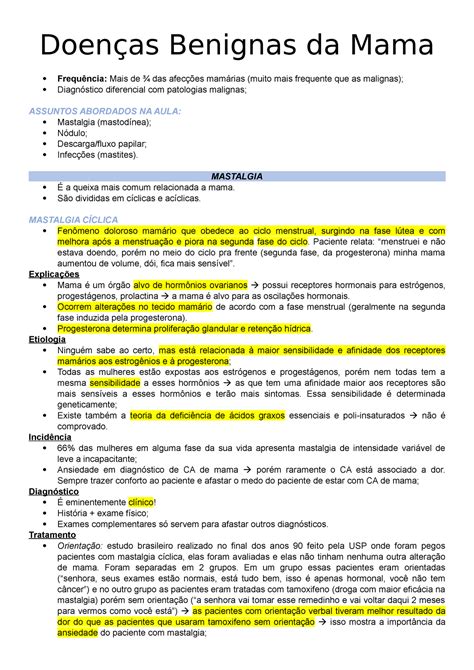 Patologias benignas das mamas Doenças Benignas da Mama Frequência