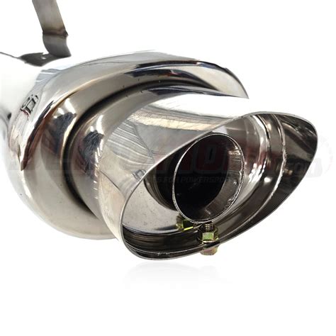 Silber Turbos Stainless Steel Oval Tunable Exhaust Muffler For The Can