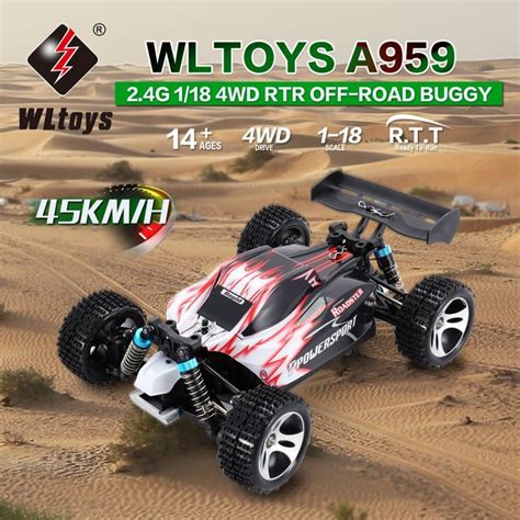 Wltoys A Ghz Full Proportional Remote Control Wd Vehicle