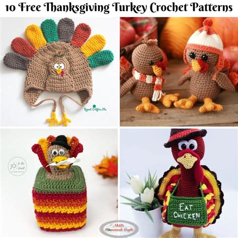 10 Best Free Thanksgiving Turkey Crochet Patterns Nicki S Homemade Crafts