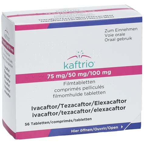 Kaftrio 75 Mg 50 Mg 100 Mg 56 St Mit Dem E Rezept Kaufen Shop Apotheke