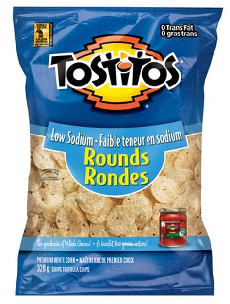 Tostitos Low Sodium Rounds Tortilla Chips | Walmart.ca