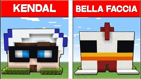 Casa Di Bellafaccia Vs Casa Di Kendal Minecraft Ita Youtube