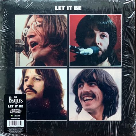 THE BEATLES Let It Be LP VINILO