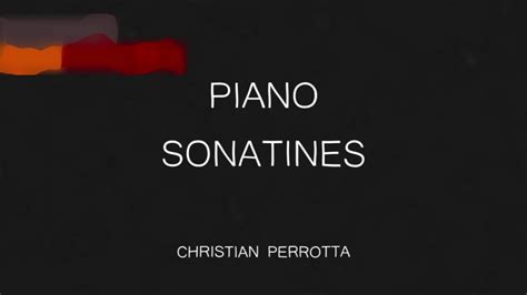 Piano Sonatines Sonatine No Fugue Allegretto Youtube