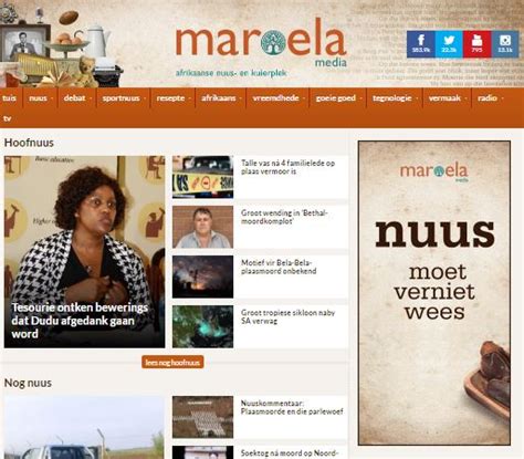 ŉ Splinternuwe Baadjie Vir Die Lekkerste Nuuswebwerf Maroela Media