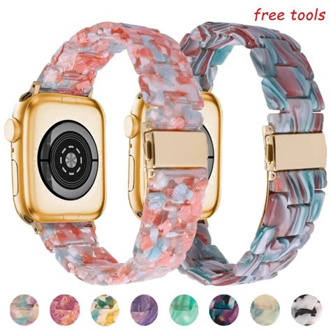 Bracelet En R Sine Pour Femme Apple Watch Band Correa IWatch Series