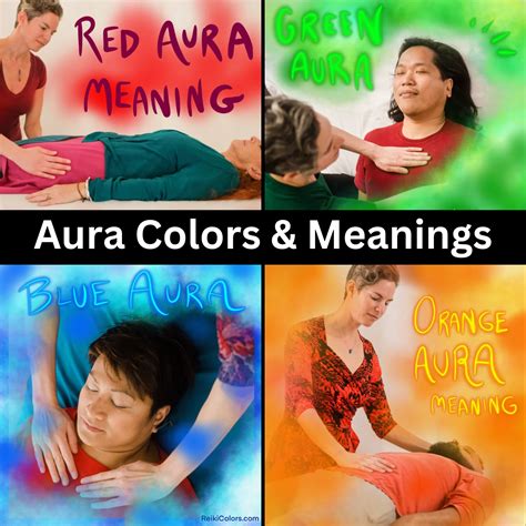 Aura Colors Meaning Chart And How To Find Yours Reiki Colors