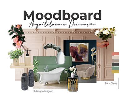 Painel Moodboard Projects Photos Videos Logos Illustrations And