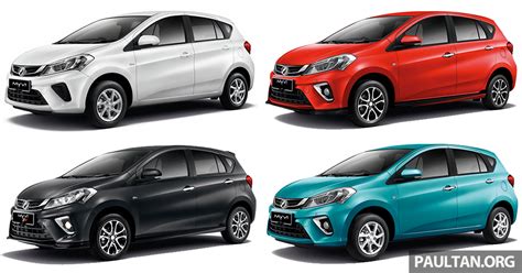 2018 Perodua Myvi Full Spec By Spec Comparison Paultan Org