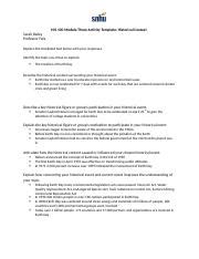 HIS 100 Module Three Activity Context Template 2 Docx HIS 100 Module