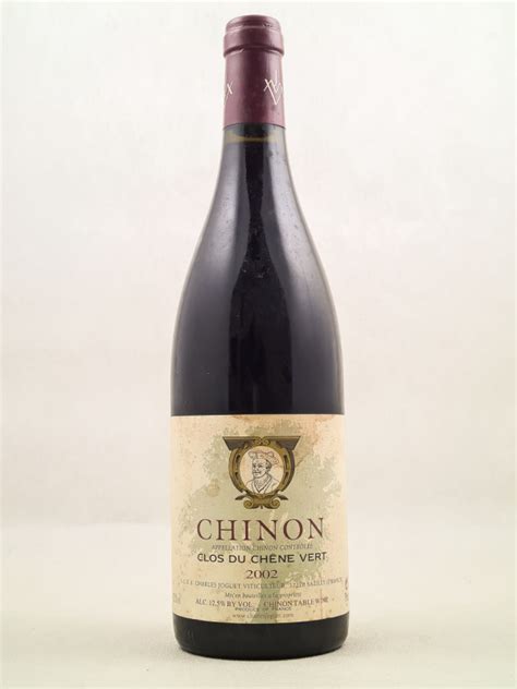 Charles Joguet Chinon Clos du Chêne Vert 2002 Prestige Cellar