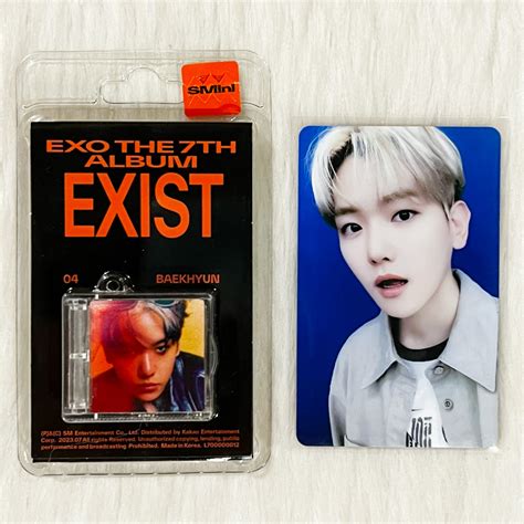 Onhand Official Exo Exist Smini Album Baekhyun Version Shopee