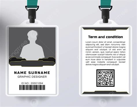 Modern Id Card Template Design Vol 58 Vector Template Download On Pngtree