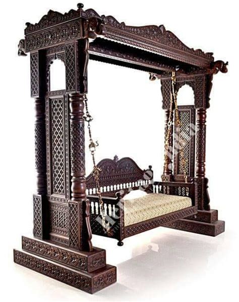 Modern Teak Wood Swing, Full Carving, 2 Seater at Rs 174500/piece in ...