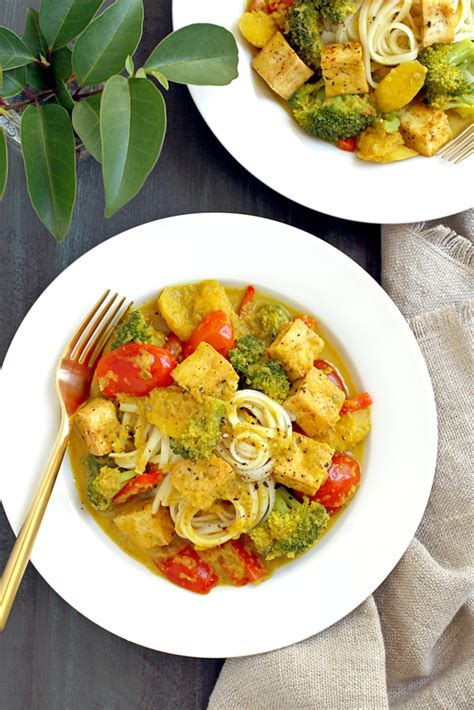 Vegetarian Tofu Curry (and Weekend Highlights) - Two of a Kind