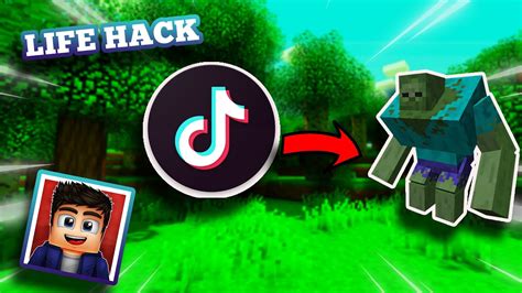 TESTEZ LIFE HACK URI DE PE TIK TOK IN MINECRAFT YouTube