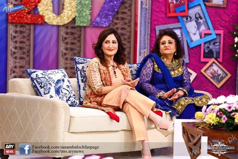 Bushra Ansari And Sisters In Sanam Balochs The Morning Show Stylepk