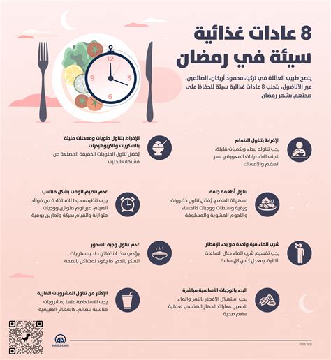 8 عادات غذائية سيئة في رمضان ترك برس