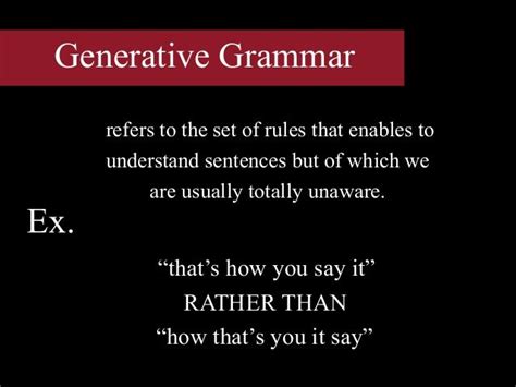 Language Acquisition Device; Noam Chomsky