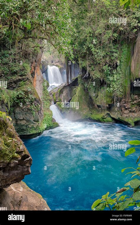 Tamasopo Falls at Puente de Dios, San Luis Potosi, Mexico Stock Photo: 89473155 - Alamy