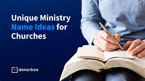 50 Unique Meaningful Ministry Name Ideas For Churches