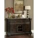 Russian Hill Warm Cherry Faux Marble Top Server From Homelegance