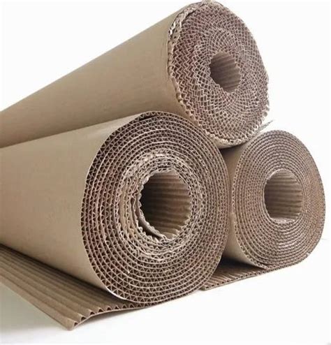 Kraft Paper Brown Plain Corrugated Roll GSM 80 120 GSM At Rs 35 Kg