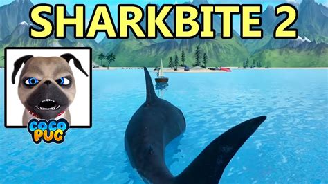 Playing As A Shark And Winning In Roblox Sharkbite 2 Youtube