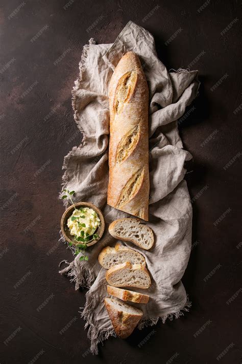 Premium Photo | Artisan baguette bread