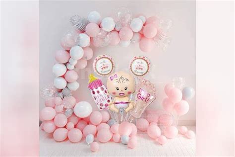 Pastel Pink Welcome Baby Girl Decor Available In Delhi Ncr