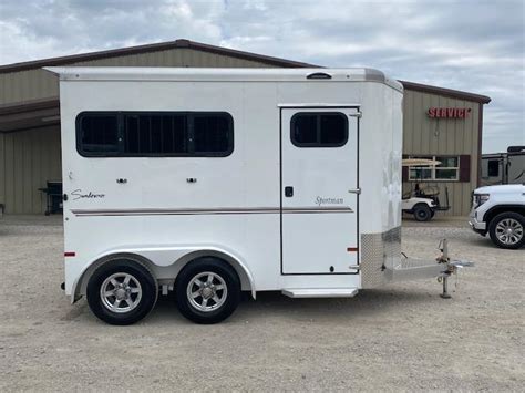 2021 Sundowner 2 Horse Slant Bumper Pull Sundowner Trailers