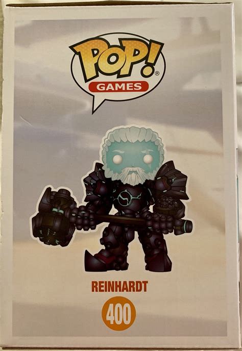 Funko Pop Overwatch Reinhardt 2018 NYCC Glow In The Dark EBay