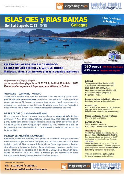 PDF ISLAS CIES Y RIAS BAIXAS No Te Olvides ISLAS CIES Y RIAS