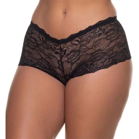 Kit 10 Calcinha Caleçon Calesson Renda Lingerie Shortinho Feminina