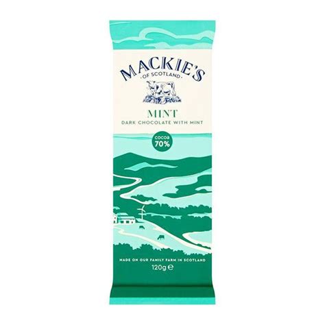 Mackie S Dark Chocolate With Mint G Catchme Lk