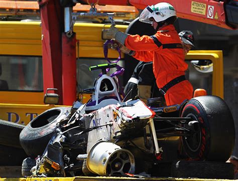 F1 Monaco: Worst crashes PICTURED as Hamilton, Verstappen and Ricciardo ...