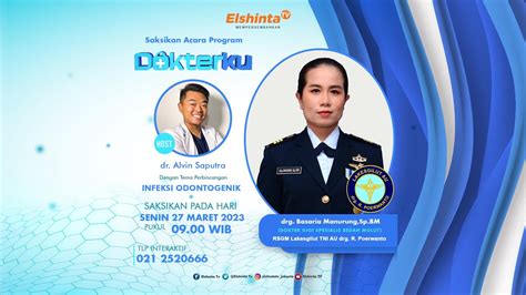 Dokterku Infeksi Odontogenik Drg Basaria Manurung Sp Bm Youtube