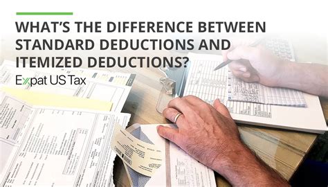 Standard Vs Itemized Deduction Guidelines Expat US Tax