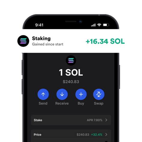 Solana Staking Stake Sol Gem Wallet Gem Wallet