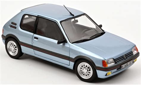 Coche Miniatura Peugeot Norev Gti Azul Coches