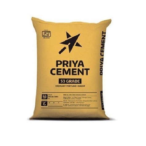 Opc Grade Priya Grey Cement For Construction In Residential And