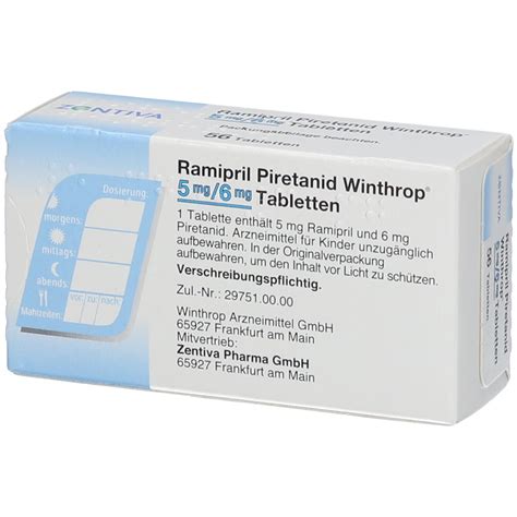 Ramipril Piretanid Winthrop Mg Mg Tabletten St Mit Dem E Rezept