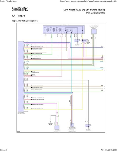 Wiring Diagram Mazda 3 2018pdf