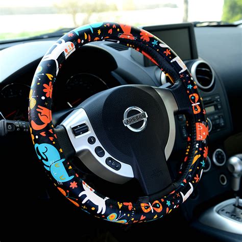 Buy Wholesale Cute Butterfly Cats Pu Leather Universal Car Steering