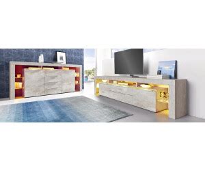 Borchardt M Bel Lowboard Sideboards Grau Beton Ab